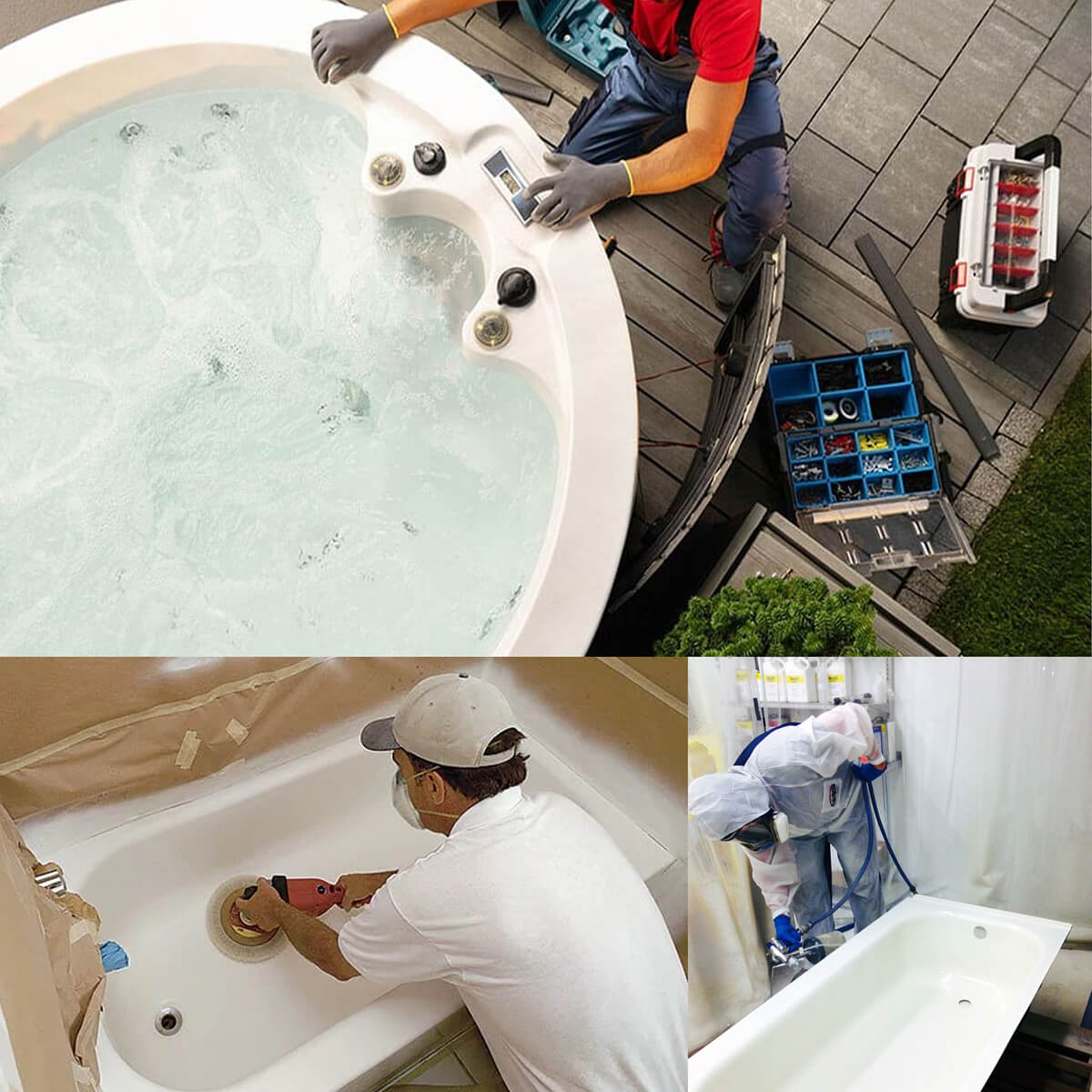 bathtub jaccuzzi